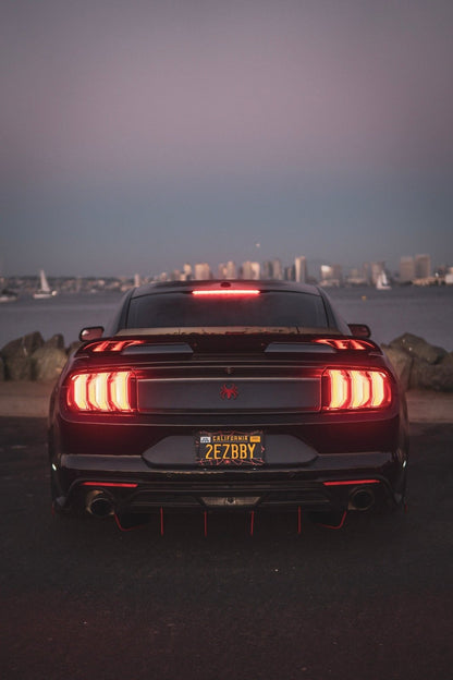 Ford Mustang (2018-2023) Ecoboost ATHENA Rear Diffuser & Spats