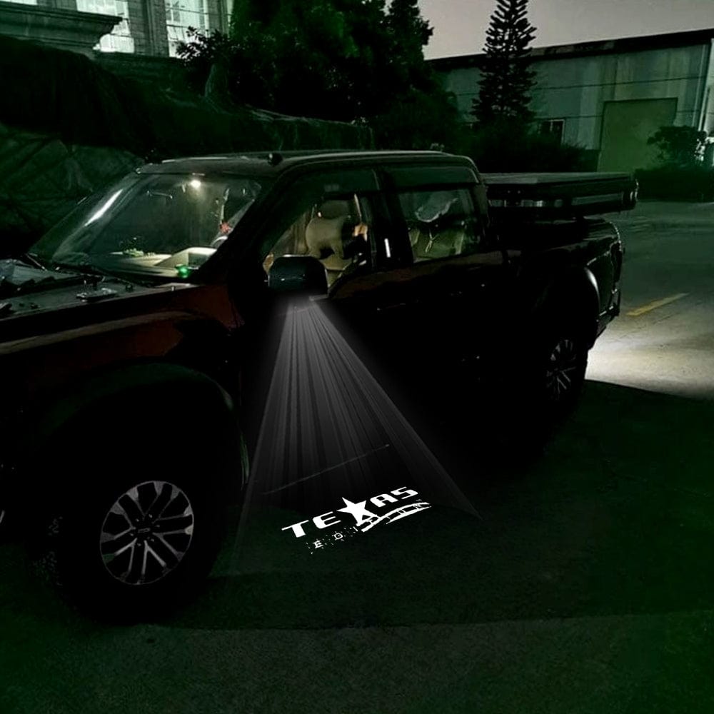 Premium LED Side Wing Mirror Projector Puddle Approach Lights for Ford F450 - 2017-2026