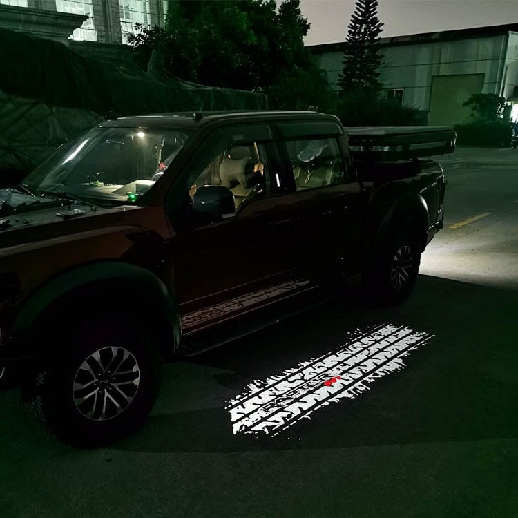 Premium LED Side Mirror Projector Puddle Approach Lights for Ford Ranger 2023-2026