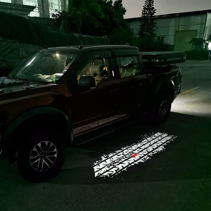 Premium LED Side Mirror Projector Puddle Approach Lights for Ford Ranger 2023-2026