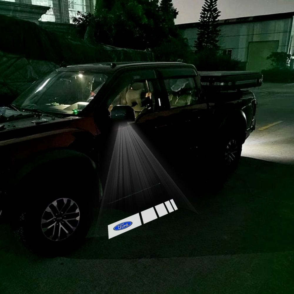 Premium LED Side Mirror Projector Puddle Approach Lights for Ford Ranger 2023-2026