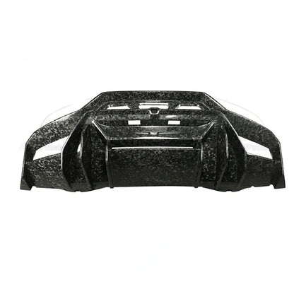 V Style Forged Carbon Fiber Rear Diffuser for Lamborghini Huracan LP 610