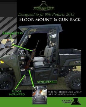 Fortress FLOOR MOUNT   Designed for GUN RACK 411208