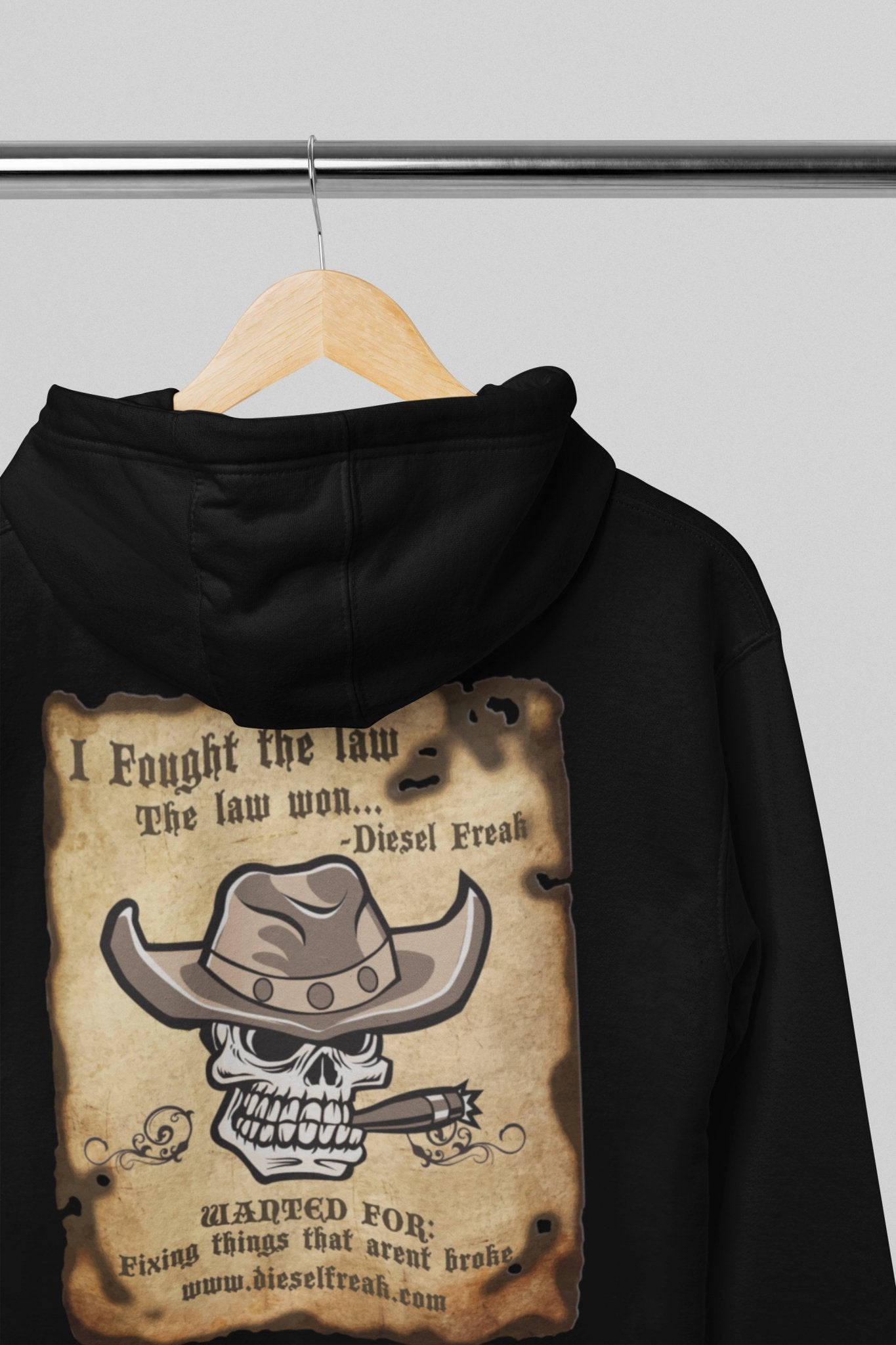 Diesel Freak Fought The Law Hoodie