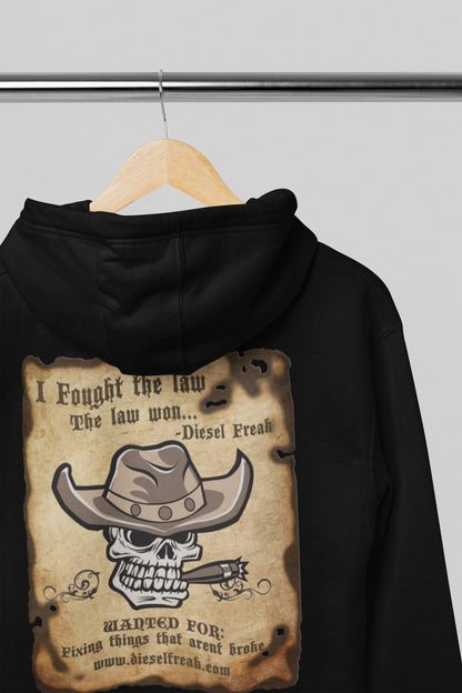 Diesel Freak Fought The Law Hoodie