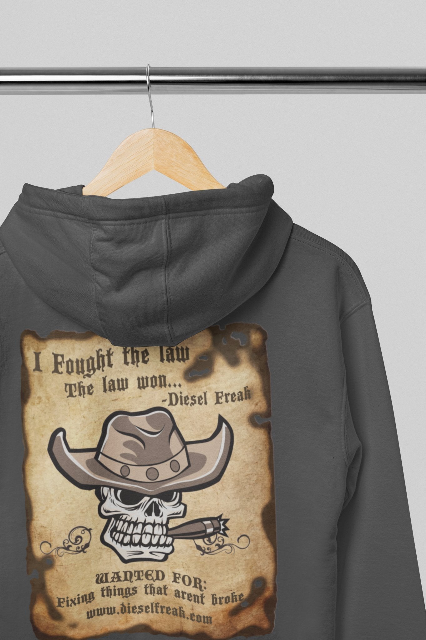 Diesel Freak Fought The Law Hoodie