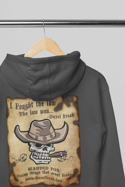 Diesel Freak Fought The Law Hoodie