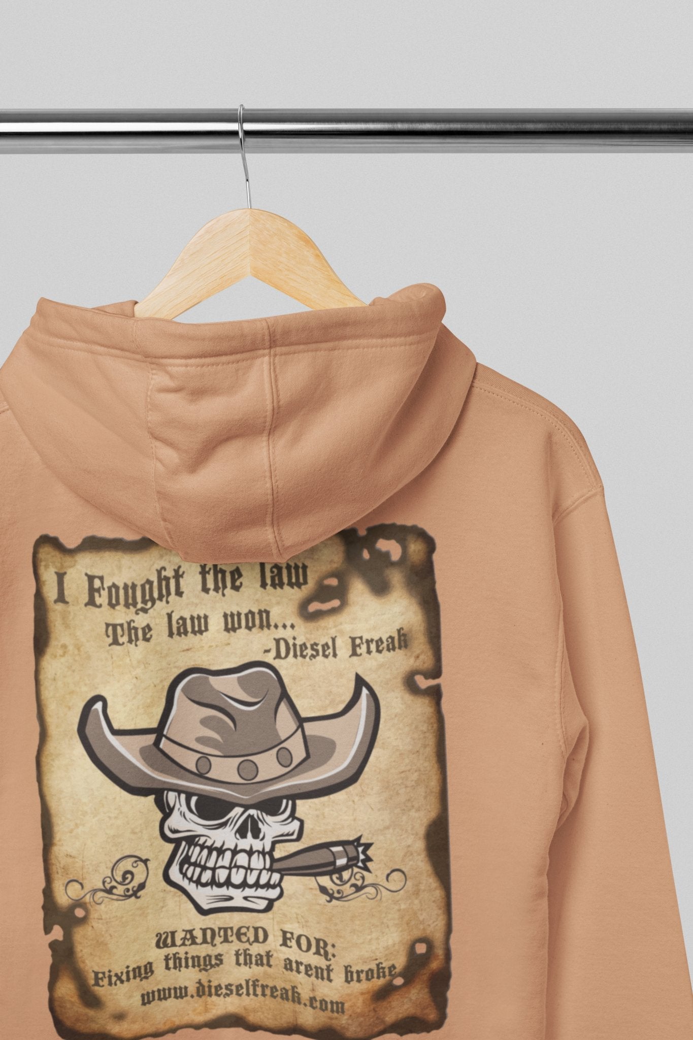 Diesel Freak Fought The Law Hoodie