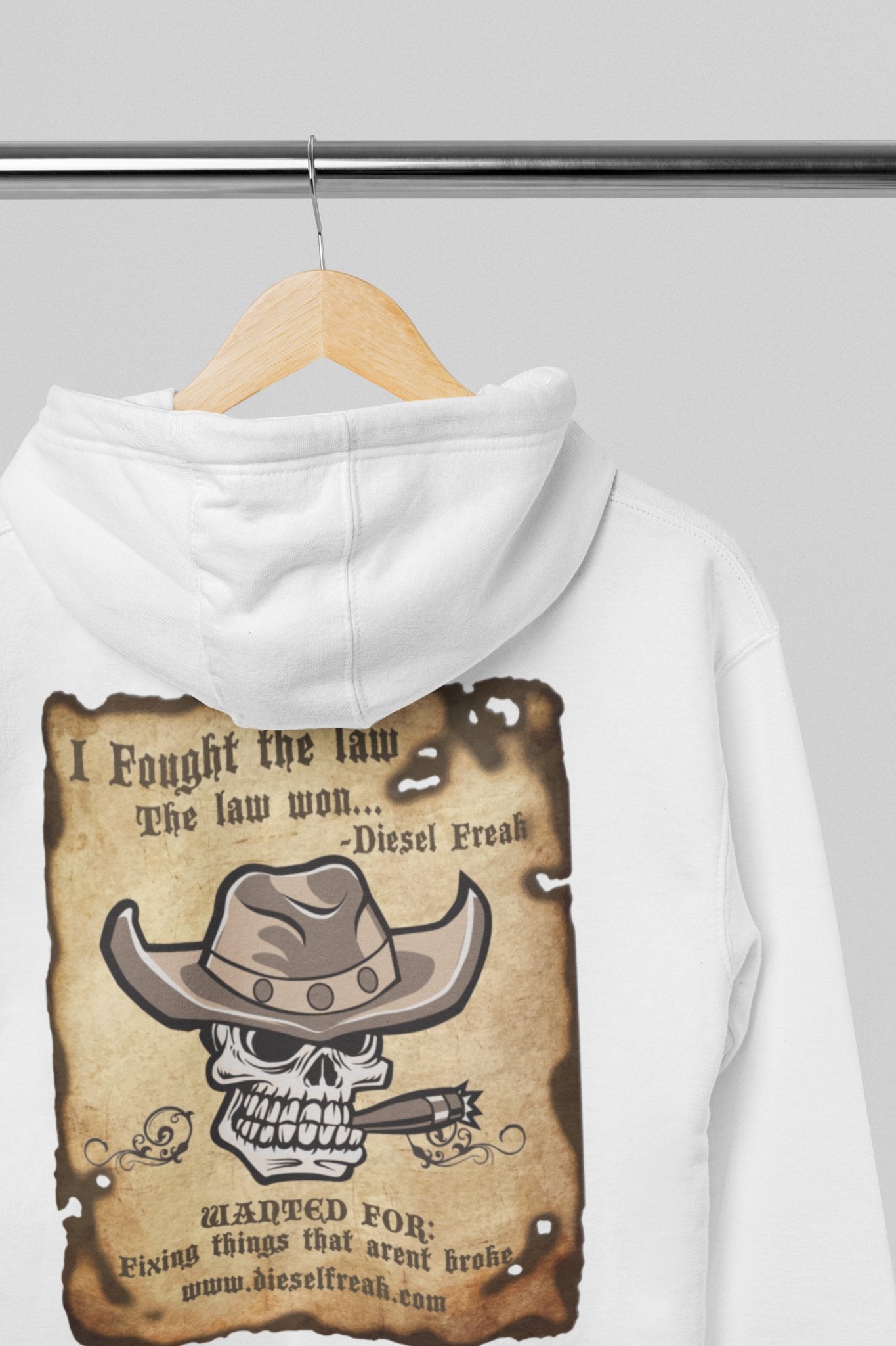 Diesel Freak Fought The Law Hoodie