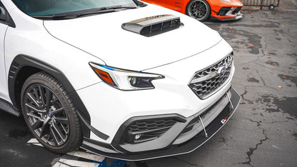 Subaru WRX Carbon Fiber Front Bumper Canards 2022-Up