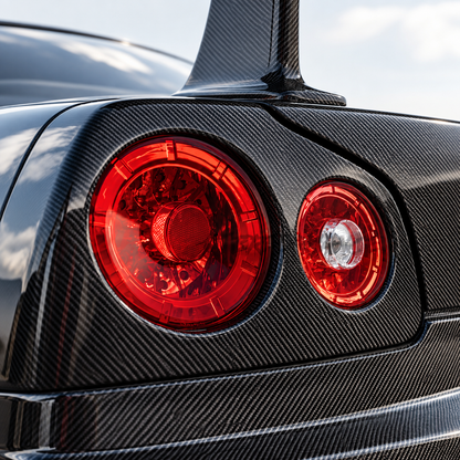 STRATEC Carbon Fiber Taillight Cover for Nissan Skyline R34 GTR / GTT / GT