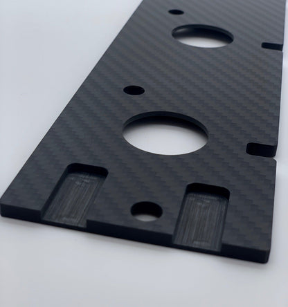 JDC "Show Series" Carbon Fiber Coil On Plug Mounting Plate | Mitsubishi Evo 4-9