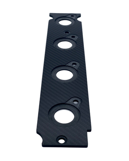 JDC "Show Series" Carbon Fiber Coil On Plug Mounting Plate | Mitsubishi Evo 4-9