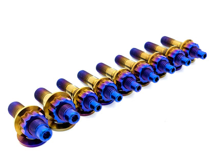 JDC Titanium Universal Stud Sets M8/M10