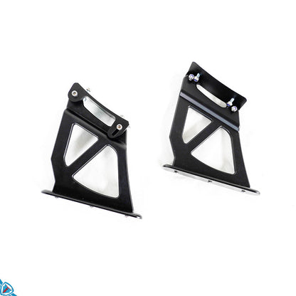 2017-2024 Porsche 718 Boxster & Cayman (982) GT4 Style Dry Carbon Fiber Rear Wing | FYBR Aerodynamics