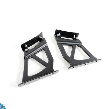 2017-2024 Porsche 718 Boxster & Cayman (982) GT4 Style Dry Carbon Fiber Rear Wing | FYBR Aerodynamics