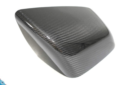 2016-2026 Tesla Model X OEM Design Dry Carbon Fiber Mirror Cover Overlays | FYBR Aerodynamics