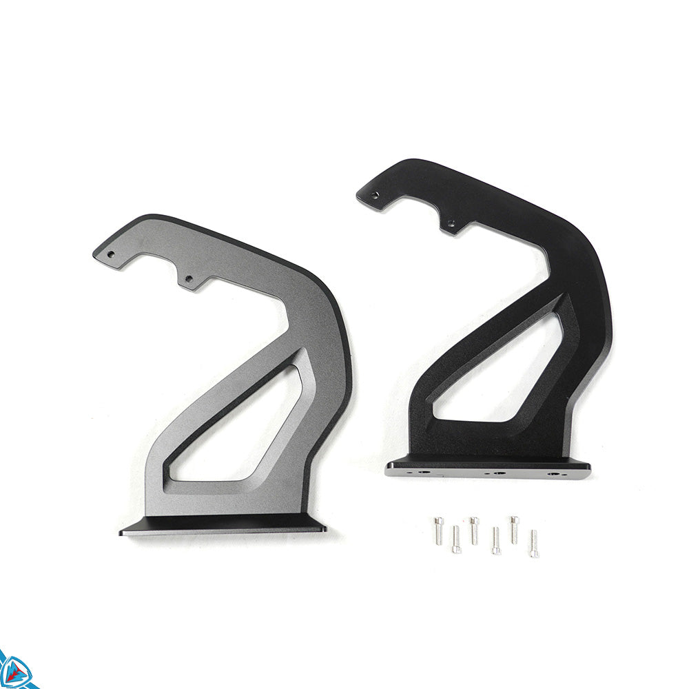 2017-2024 Porsche 718 Boxster & Cayman (982) GT4 RS Style Dry Carbon Fiber Swan Neck Wing | FYBR Aerodynamics