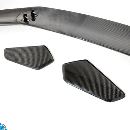 2017-2024 Porsche 718 Boxster & Cayman (982) GT4 RS Style Dry Carbon Fiber Swan Neck Wing | FYBR Aerodynamics
