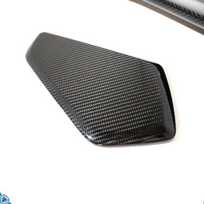 2017-2024 Porsche 718 Boxster & Cayman (982) GT4 RS Style Dry Carbon Fiber Swan Neck Wing | FYBR Aerodynamics