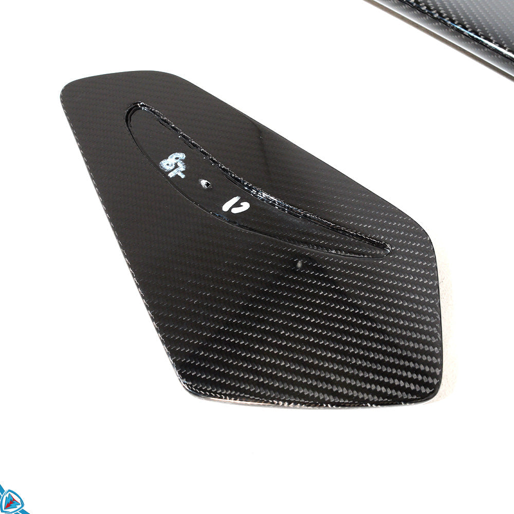 2017-2024 Porsche 718 Boxster & Cayman (982) GT4 RS Style Dry Carbon Fiber Swan Neck Wing | FYBR Aerodynamics