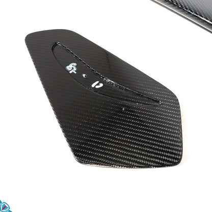 2017-2024 Porsche 718 Boxster & Cayman (982) GT4 RS Style Dry Carbon Fiber Swan Neck Wing | FYBR Aerodynamics
