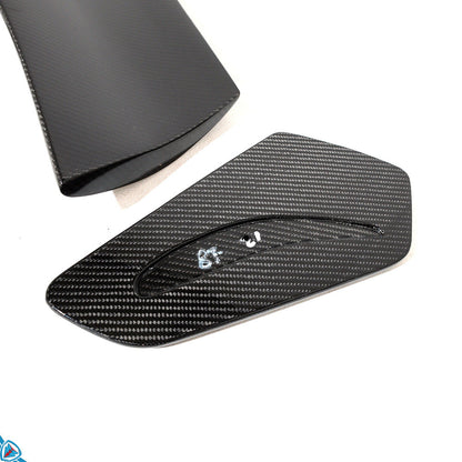 2017-2024 Porsche 718 Boxster & Cayman (982) GT4 RS Style Dry Carbon Fiber Swan Neck Wing | FYBR Aerodynamics