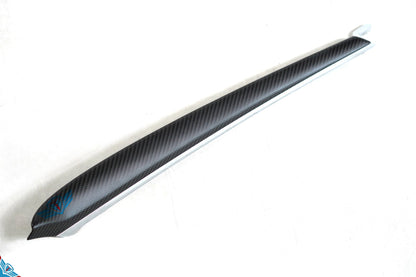 2017-2023 Tesla Model 3 & Model Y (1st-Gen) Matte Carbon Fiber Dashboard & Front Door Trim Replacement Kit | FYBR Aerodynamics