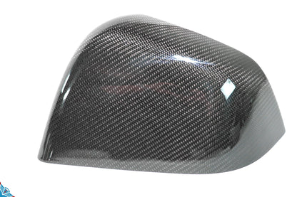 2020-2024 Tesla Model Y (1st-Gen) OEM Style Dry Carbon Fiber Mirror Covers | FYBR Aerodynamics