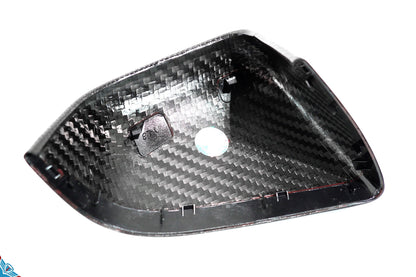 2020-2024 Tesla Model Y (1st-Gen) OEM Style Dry Carbon Fiber Mirror Covers | FYBR Aerodynamics