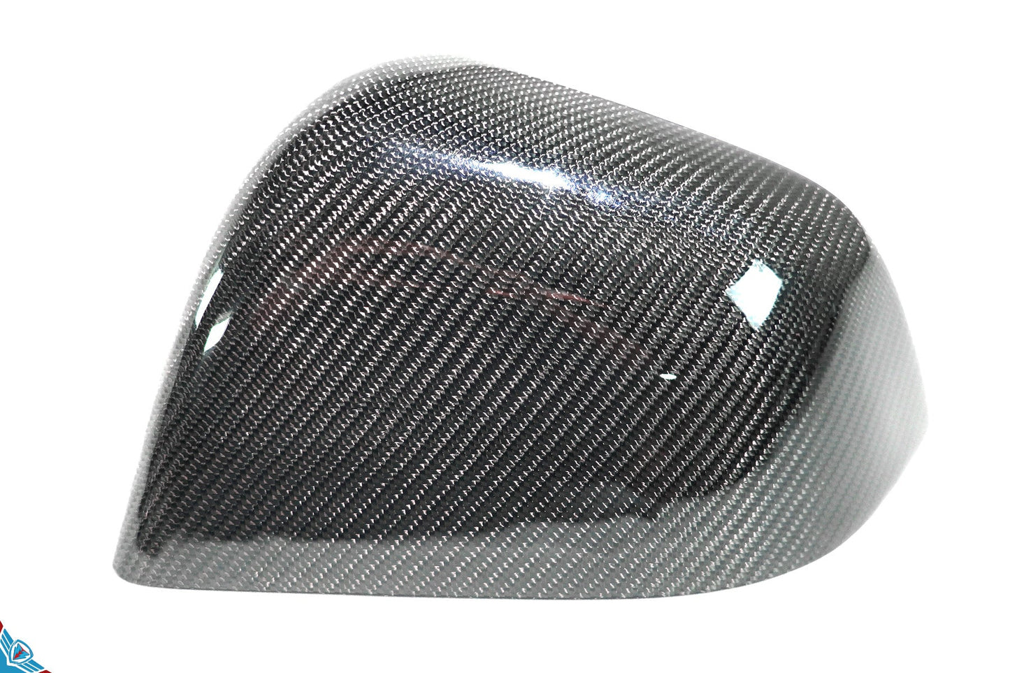 2020-2024 Tesla Model Y (1st-Gen) OEM Replacement Style Carbon Fiber Mirror Covers | FYBR Aerodynamics