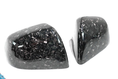 2020-2024 Tesla Model Y (1st-Gen) OEM Replacement Style Carbon Fiber Mirror Covers | FYBR Aerodynamics