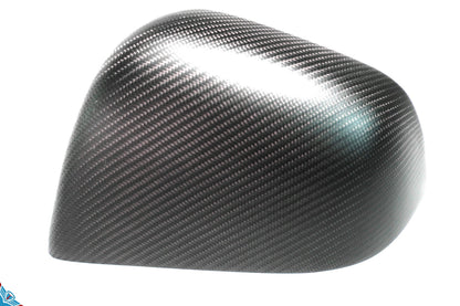2020-2024 Tesla Model Y (1st-Gen) OEM Replacement Style Carbon Fiber Mirror Covers | FYBR Aerodynamics