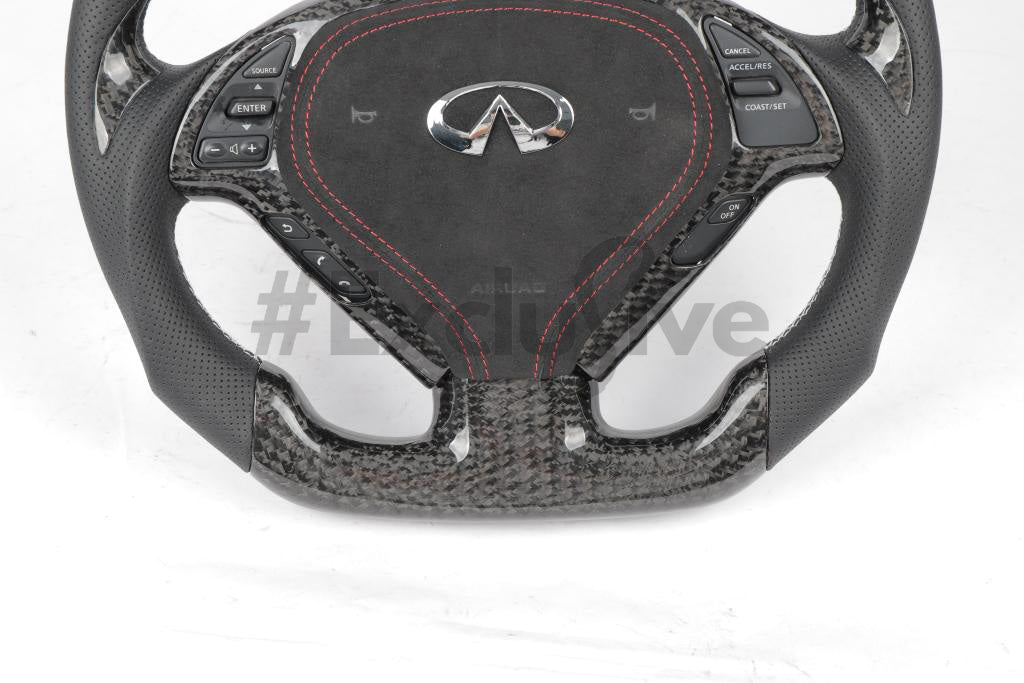 2008-2014 Infiniti G25, G35, G37, & QX50 Custom Steering Wheel by Exclusive Steering