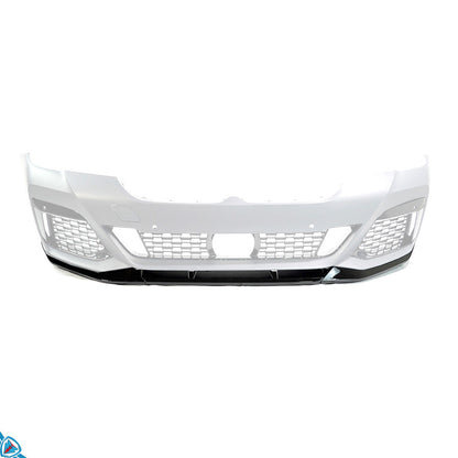 2021-2023 BMW 5 Series LCI (G30/G31) M Performance Style Gloss Black Front Lip | E3Tuning