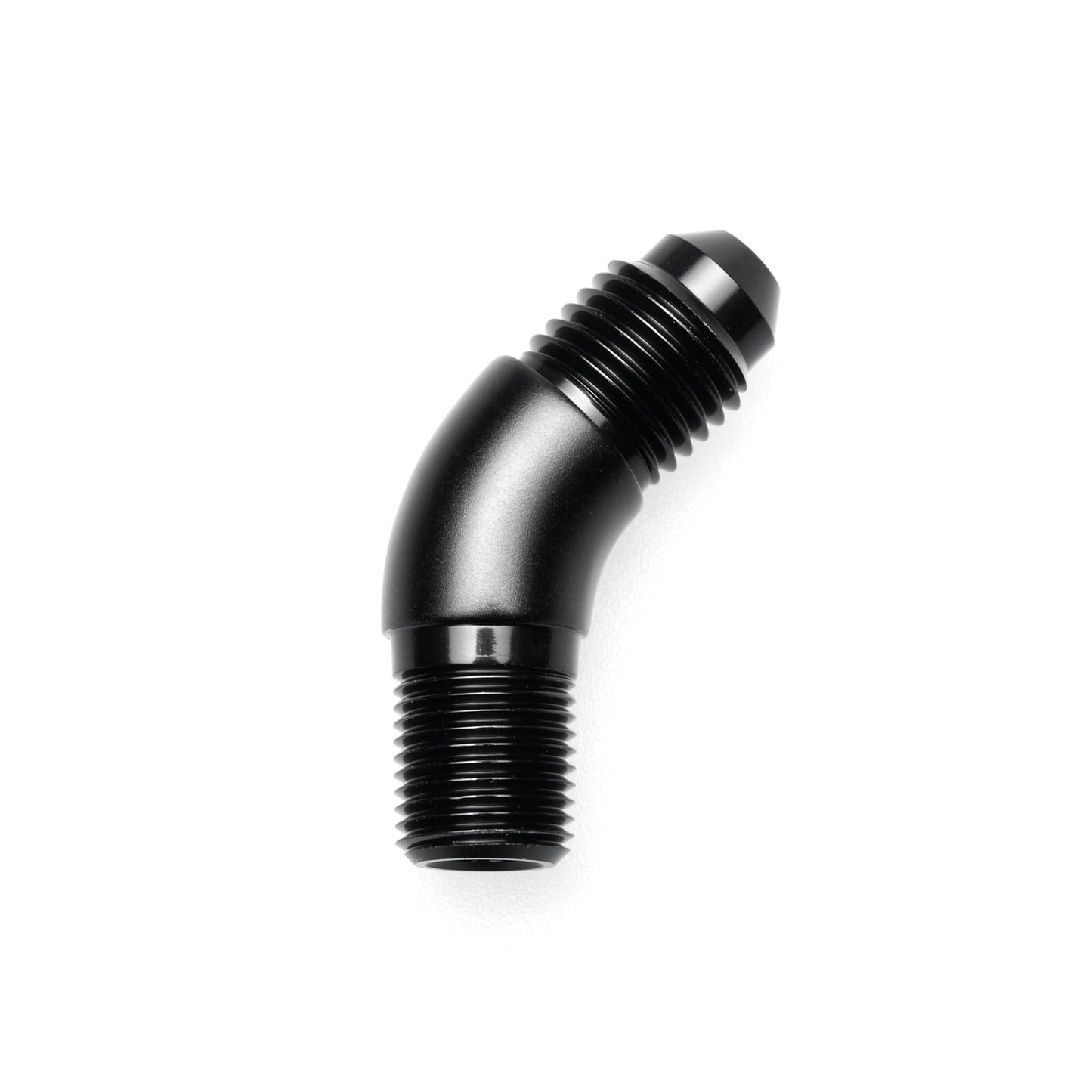Thread Adapter -AN Male to NPT Male - 45°