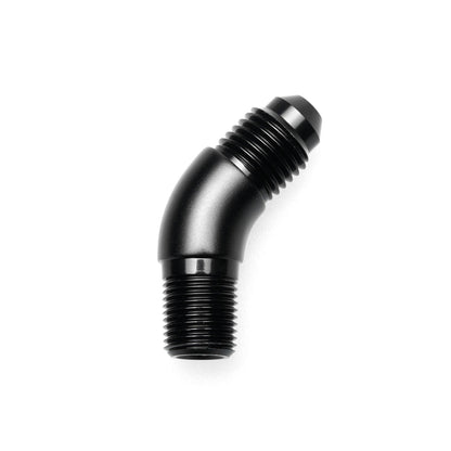 Thread Adapter -AN Male to NPT Male - 45°