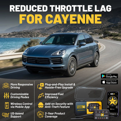 Pedal Commander for Porsche Cayenne