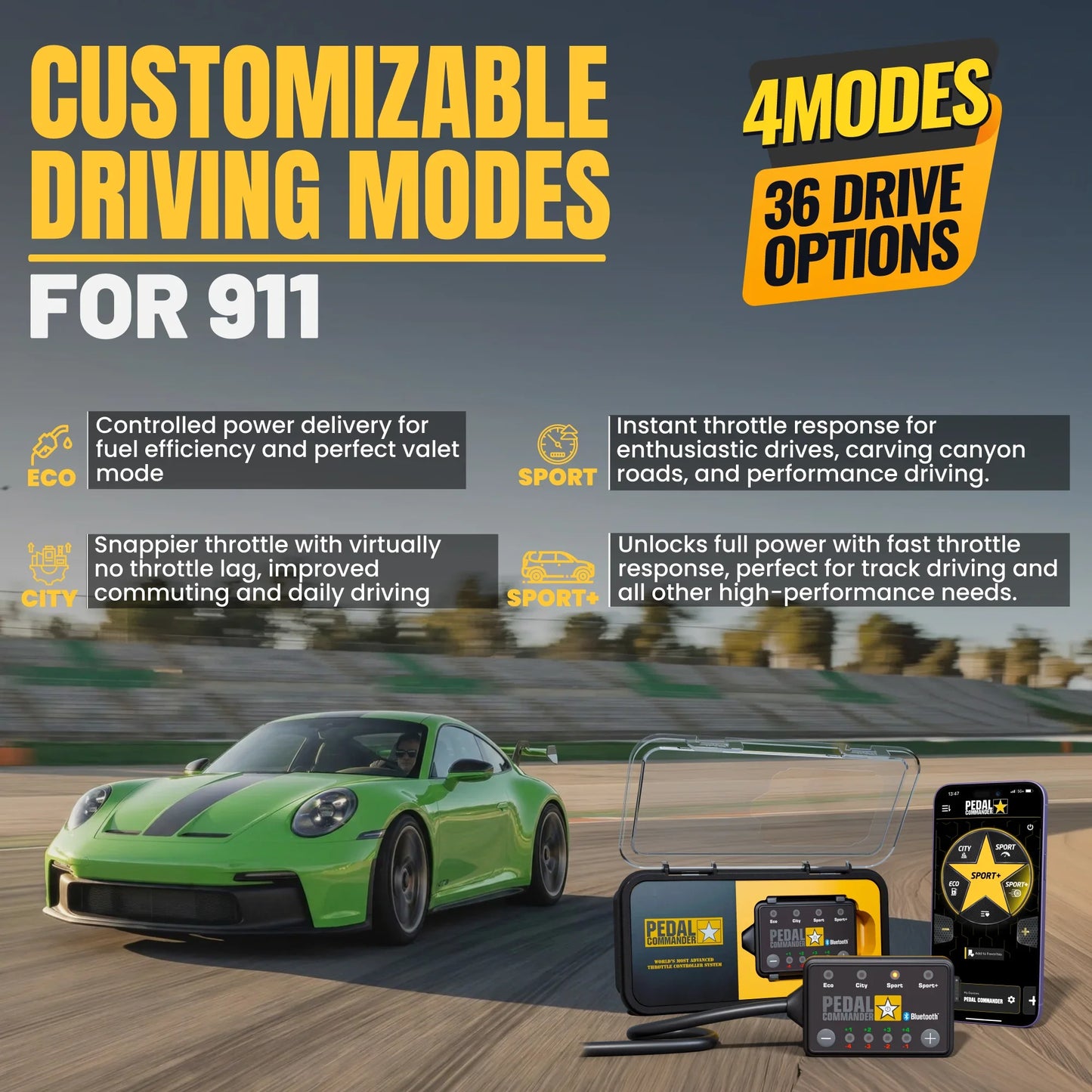 Pedal Commander for Porsche 911