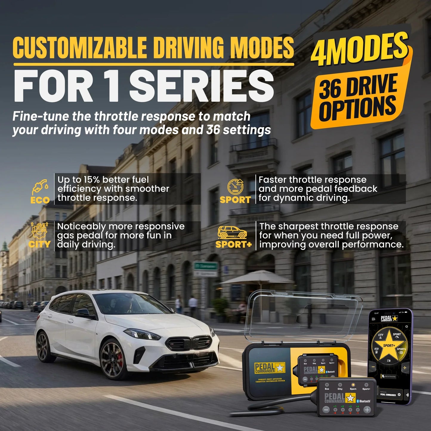 Pedal Commander for BMW 1 Series