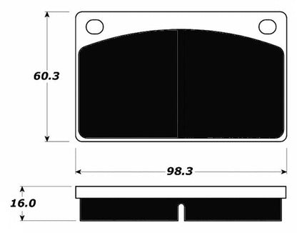 Porterfield Brake Pads for 1983 VOLVO 260 Series