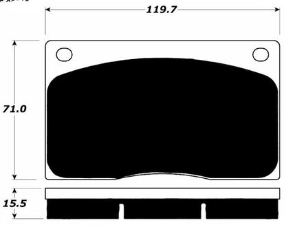 Porterfield Brake Pads for 1985 JAGUAR XJ 12