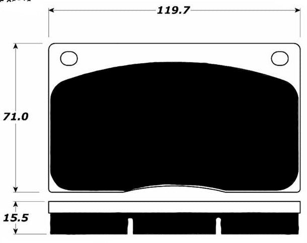 Porterfield Brake Pads for 1981 JAGUAR XJ 12