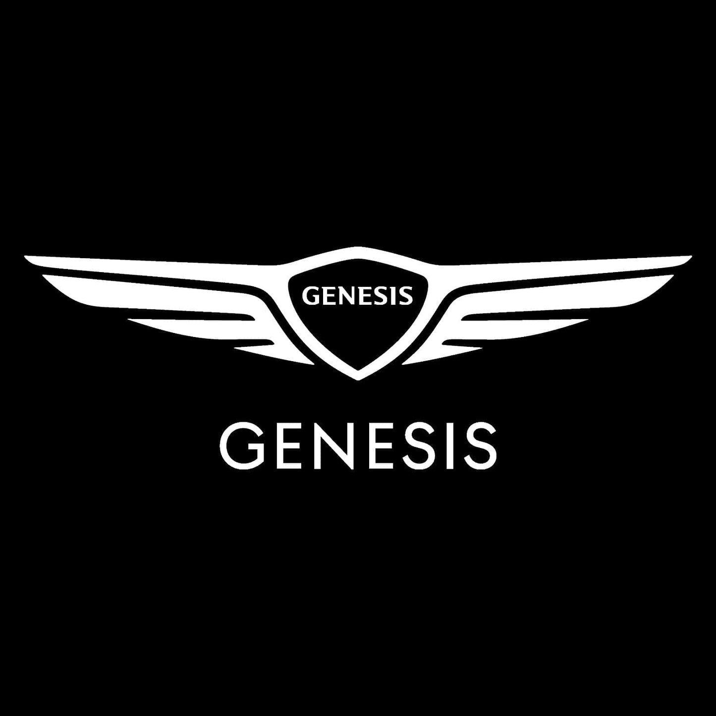 Genesis G80 Door Stick On Puddle Lights Various Designs 2017-2026