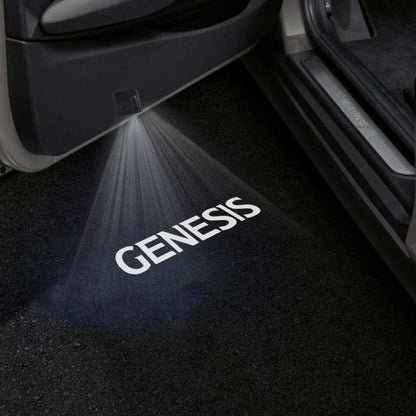 Genesis G80 Door Stick On Puddle Lights Various Designs 2017-2026