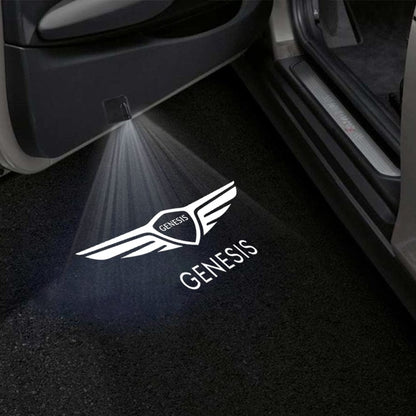 Genesis G80 Door Stick On Puddle Lights Various Designs 2017-2026