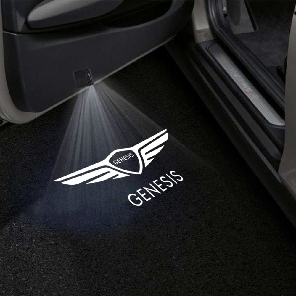 Genesis GV70 Door Stick On Puddle Lights Various Designs 2022-2026