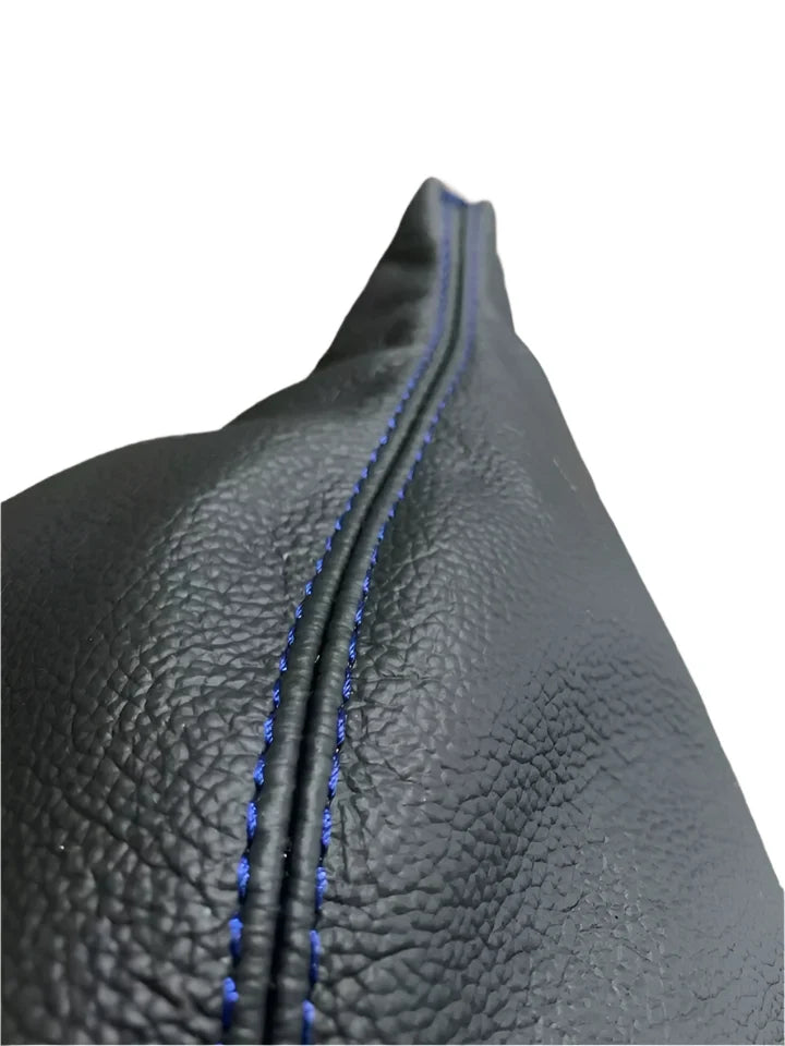 Leather MANUAL Shift Boot Cover In Black 1987 1988 1989 1990 1991 1992 1993 Ford Mustang GT Convertible Coupe
