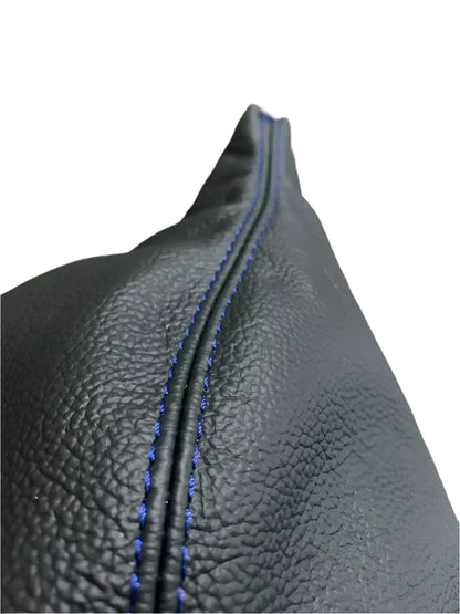 Leather MANUAL Shift Boot Cover In Black 1987 1988 1989 1990 1991 1992 1993 Ford Mustang GT Convertible Coupe