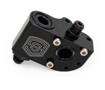 S&S Diesel Motorsport gForce Block - FCA Relocation Block for Drag Race Customers